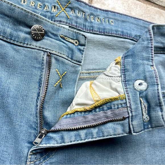 MAC Dream Skinny Jeans w/ Cropped Pearl Hem Size 10 - Picture 7 of 12